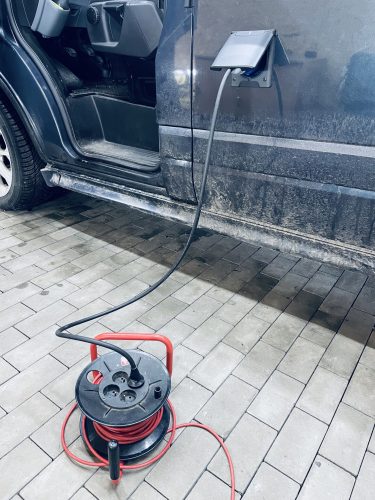 venkovní vstupní zásuvka CEE 230V